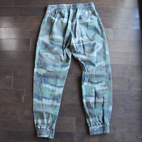 Tna Elastic Waist And Hem Jeans XS Camo - Picture 2 of 4